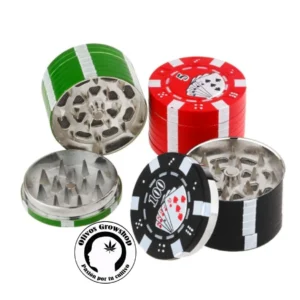 PICADOR DE METAL FICHA POKER - 3 PARTES
