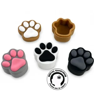CONTENEDOR DE SILICONA PATITA DE GATO