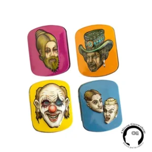 MINI TIN BOX LION ROLLING CIRCUS PASTILLERO