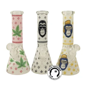 BONG DE VIDRIO LOUIS VUITTON 25CM - GLOW